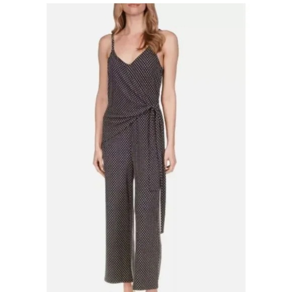 Michael Kors Pants - NWT MICHAEL KORS Black/Gold print Jumpsuit